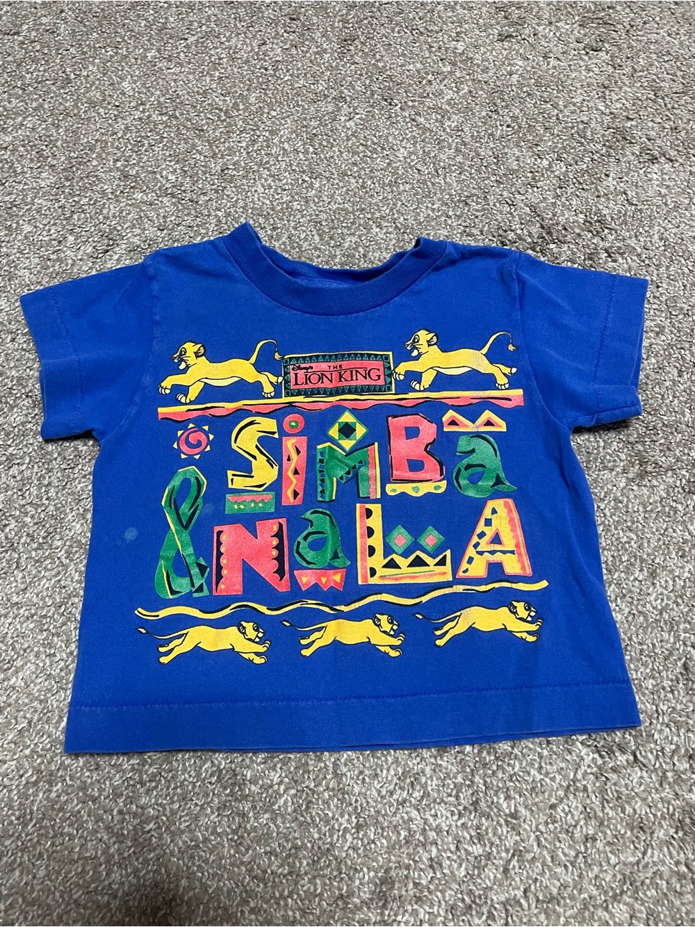 Vintage Lion King T-Shirt Size 2T